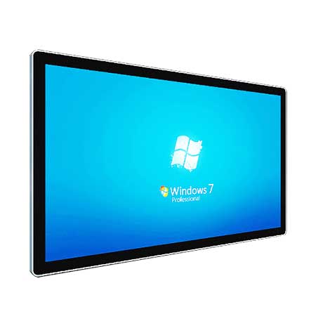 màn hình quảng cáo cảm ứng chạy hệ điều hành windows 7