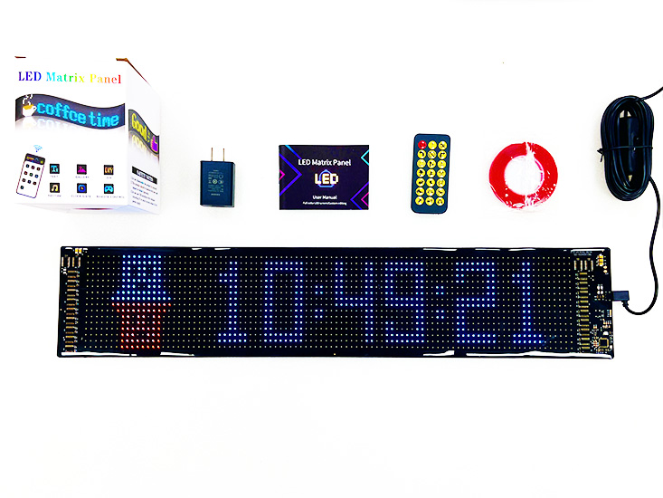 bảng led dẻo ma trận 16*96 pixel 3