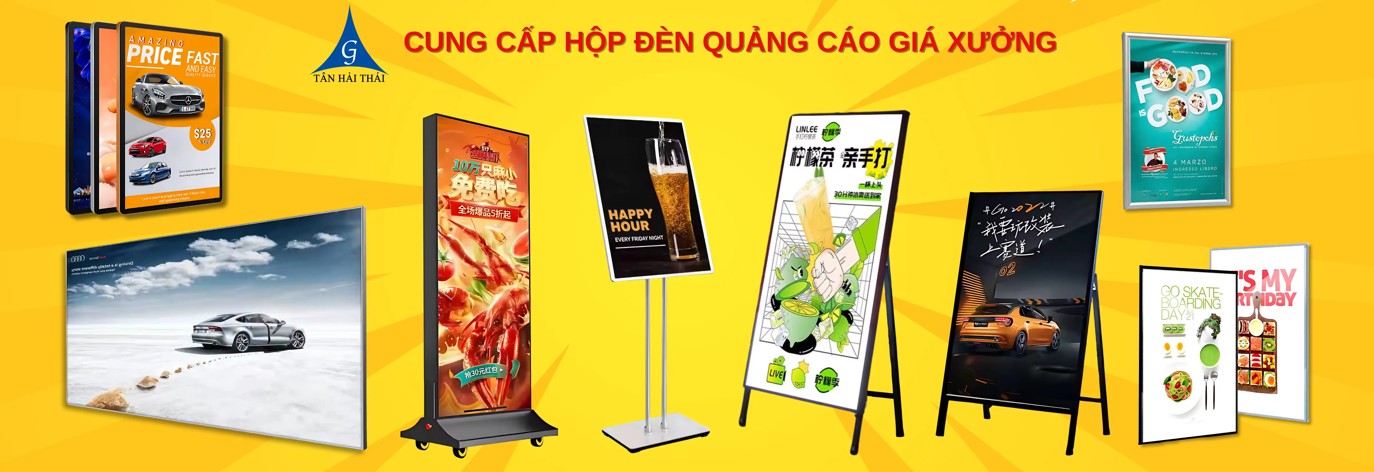 hộp đèn quảng cáo